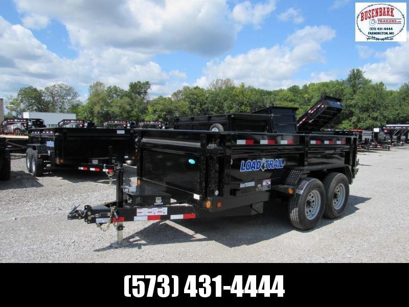 Load Trail 72" X 12' Tandem Axle Dump Dump Trailer Load Trail 72" X 12' Tandem Axle Dump Dump Trailer