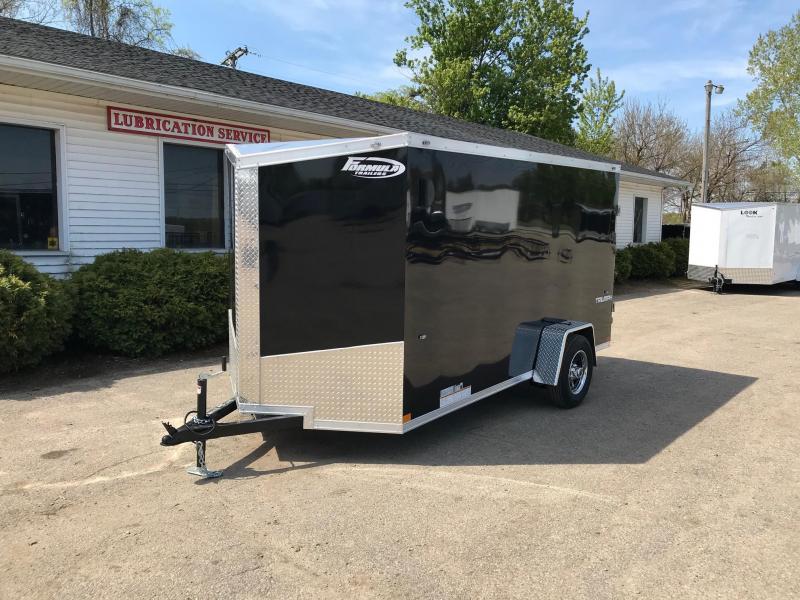 6x12 Ramp Door with Smooth Exterior + Aluminum Wheels 6x12 Ramp Door with Smooth Exterior + Aluminum Wheels