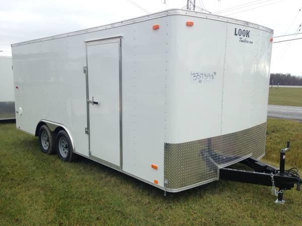 8x18 LOOK Enclosed Car Hauler Trailer 8x18 LOOK Enclosed Car Hauler Trailer