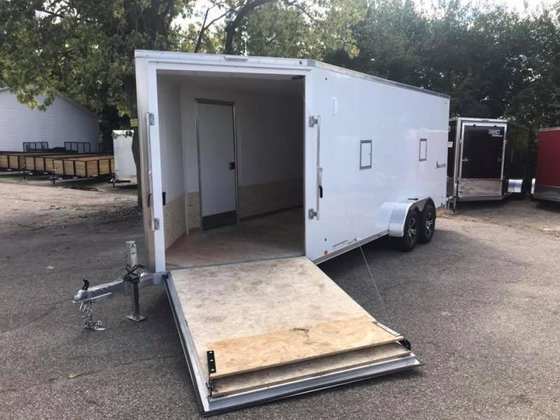 7x23 Aluminum Snow Trailer - 7ft Inside Height - LOOK Avalanche Option Package 7x23 Aluminum Snow Trailer - 7ft Inside Height - LOOK Avalanche Option Package