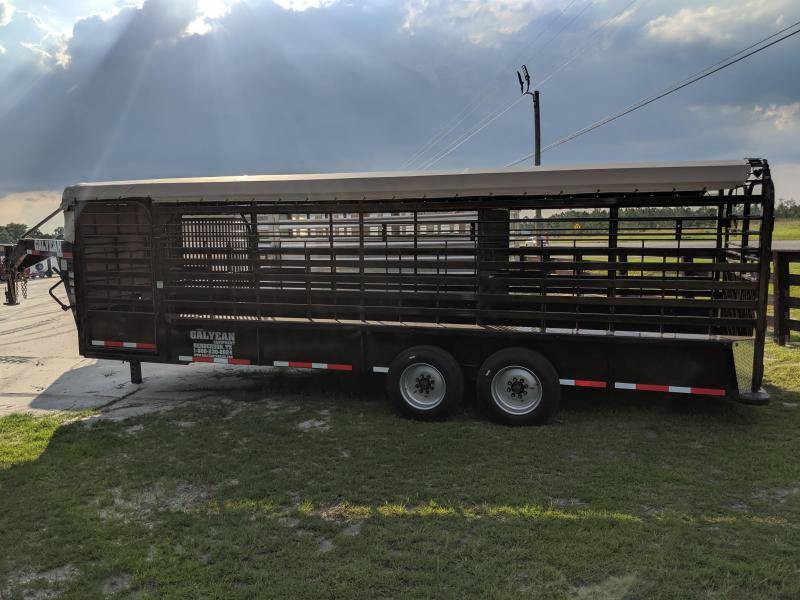 2019 Galyean Stock 24 Livestock Trailer 2019 Galyean Stock 24 Livestock Trailer