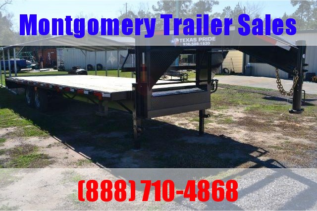 2019 TEXAS PRIDE 25' Flat Deck Gooseneck 14K GVWR 2019 TEXAS PRIDE 25' Flat Deck Gooseneck 14K GVWR