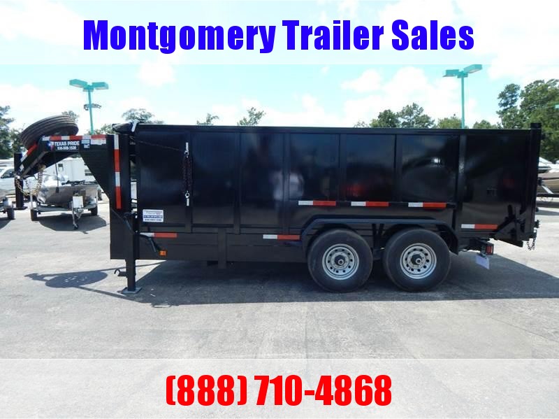 2019 TEXAS PRIDE 16' Dump Trailer Special 4' Sides 2019 TEXAS PRIDE 16' Dump Trailer Special 4' Sides