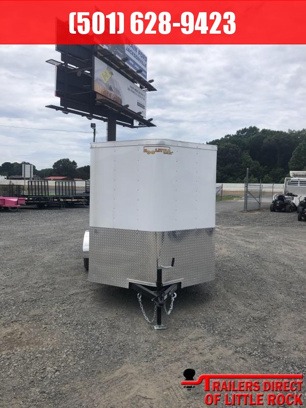 2019 Doolittle Trailer MFG. 6x10 White Ramp Door Enclosed Trailer 2019 Doolittle Trailer MFG. 6x10 White Ramp Door Enclosed Trailer