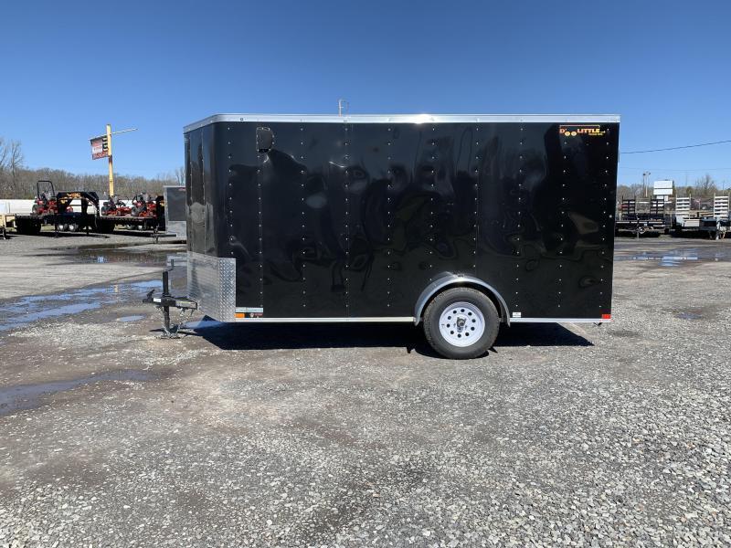 ! 2018 Doolittle Trailer Mfg 6x12SA Black Ramp Door Enclosed Cargo Trailer ! 2018 Doolittle Trailer Mfg 6x12SA Black Ramp Door Enclosed Cargo Trailer