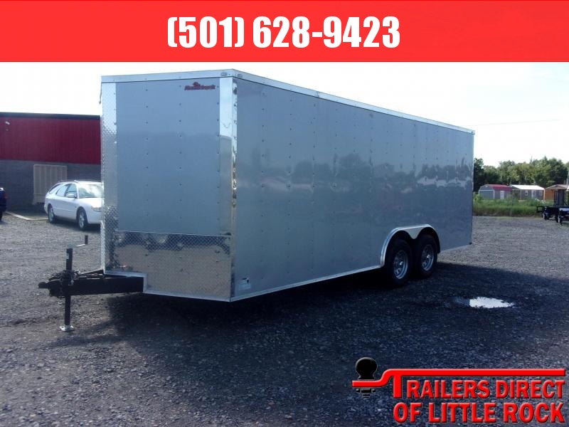 2018 Doolittle Razorback 8.5x20TA3 Silver Ramp Door Enclosed Cargo Trailer 2018 Doolittle Razorback 8.5x20TA3 Silver Ramp Door Enclosed Cargo Trailer