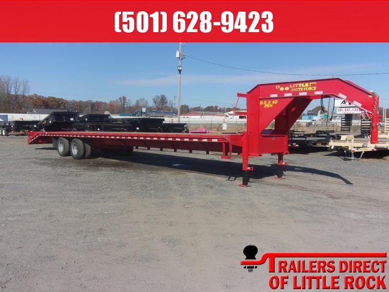 2019 Doolittle Trailer Mfg Brute Force 102x40 26k Red Flatbed Trailer 2019 Doolittle Trailer Mfg Brute Force 102x40 26k Red Flatbed Trailer