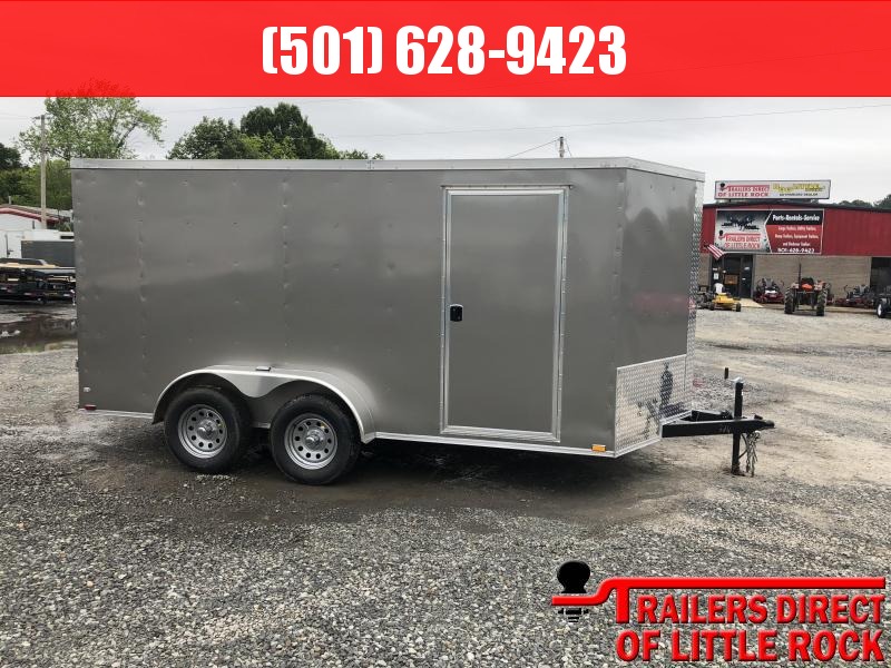 2019 Doolittle Trailer Mfg 2019 DOOLITTLE RAZORBACK 7X14TA Pewter Barn Door Enclosed Cargo Trailer 2019 Doolittle Trailer Mfg 2019 DOOLITTLE RAZORBACK 7X14TA Pewter Barn Door Enclosed Cargo Trailer