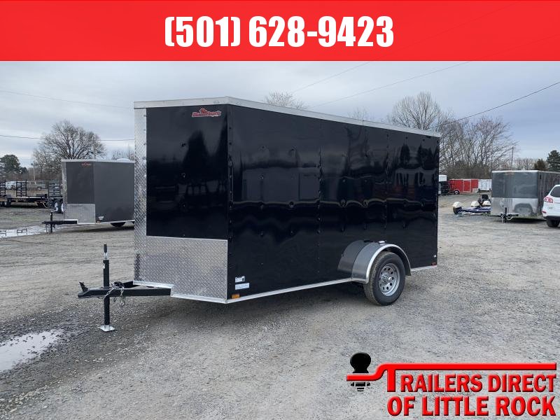 2019 Doolittle Trailer Mfg Razorback 6X12SA BLACK RAMP DOOR Enclosed Trailer 2019 Doolittle Trailer Mfg Razorback 6X12SA BLACK RAMP DOOR Enclosed Trailer