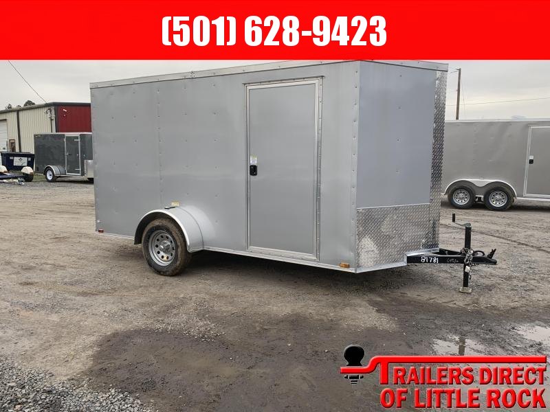2019 Doolittle Trailer Mfg Razorback 6X12SA Silver Barn Door Enclosed Trailer 2019 Doolittle Trailer Mfg Razorback 6X12SA Silver Barn Door Enclosed Trailer