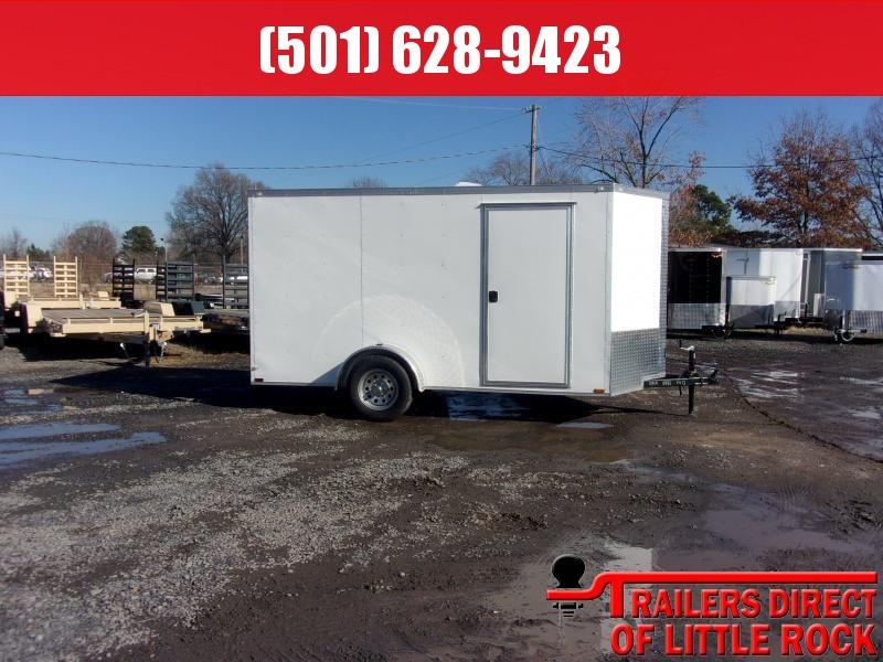2019 Doolittle Trailer Mfg Razorback 6x12SA White Ramp Door Enclosed Cargo Trailer 2019 Doolittle Trailer Mfg Razorback 6x12SA White Ramp Door Enclosed Cargo Trailer