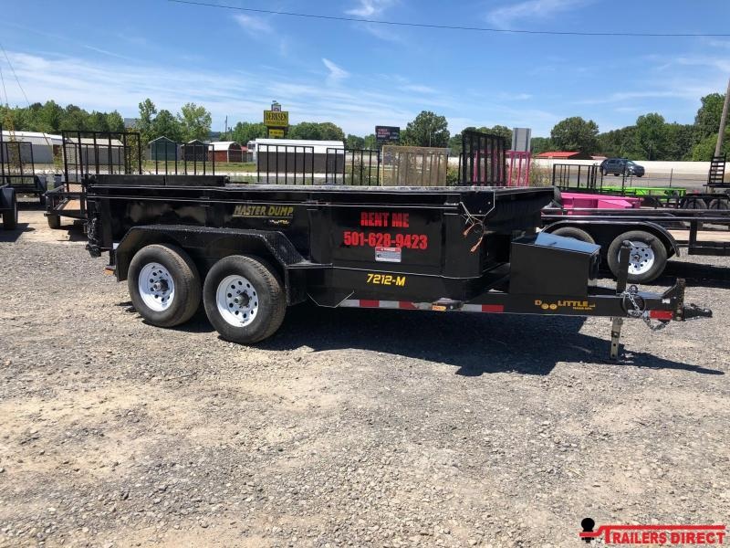 2018 Doolittle Trailer Mfg 72x12 Masterdump 10K GVWR Dump Trailer 2018 Doolittle Trailer Mfg 72x12 Masterdump 10K GVWR Dump Trailer
