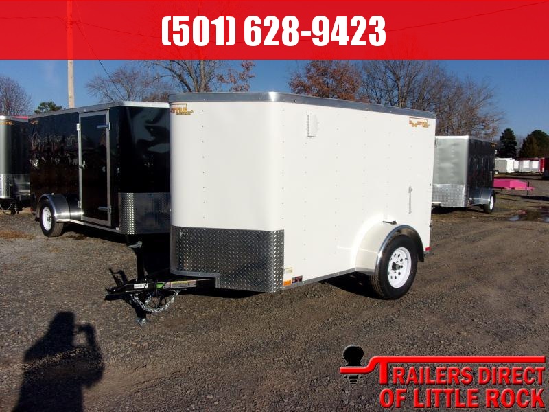 2018 Doolittle Trailer Mfg Bullitt 5x8 White Barn Door Enclosed Cargo Trailer 2018 Doolittle Trailer Mfg Bullitt 5x8 White Barn Door Enclosed Cargo Trailer