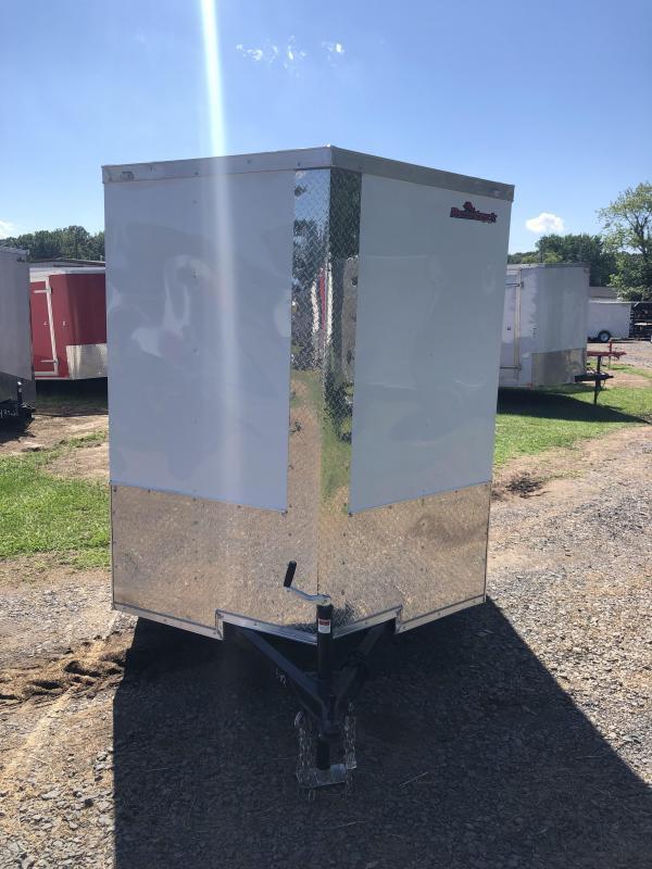 2018 Doolittle Trailer Mfg Razorback 6x12SA White Barn Door Enclosed Cargo Trailer 2018 Doolittle Trailer Mfg Razorback 6x12SA White Barn Door Enclosed Cargo Trailer