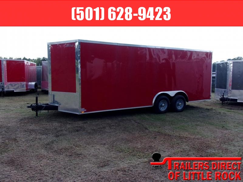 2018 Doolittle Razorback 8.5x20TA3 Red Ramp Door Enclosed Cargo Trailer 2018 Doolittle Razorback 8.5x20TA3 Red Ramp Door Enclosed Cargo Trailer