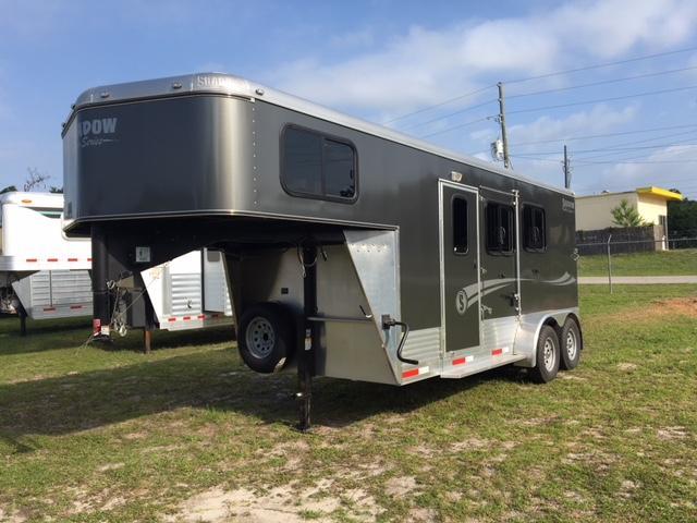 2017 Shadow Trailers 2 horse slant all aluminum w/dressing room Horse Trailer 2017 Shadow Trailers 2 horse slant all aluminum w/dressing room Horse Trailer