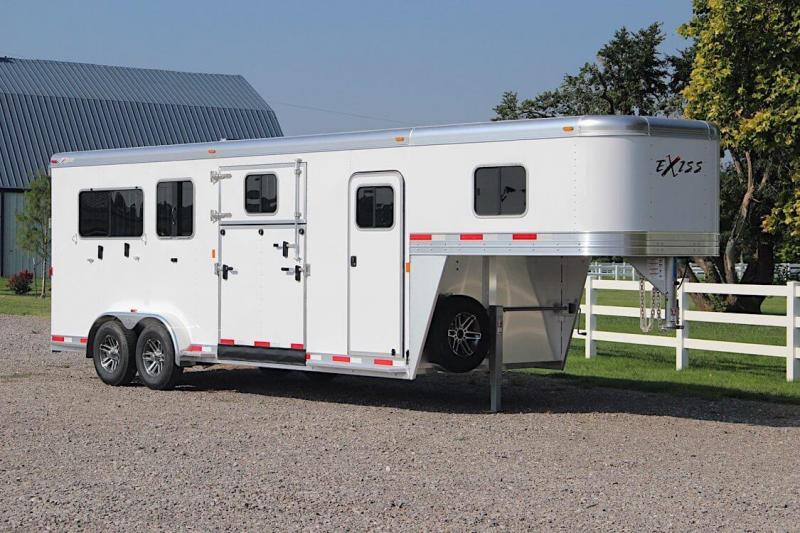 2019 Exiss Trailers 2 +1 insulated w/dressing room Horse Trailer 2019 Exiss Trailers 2 +1 insulated w/dressing room Horse Trailer