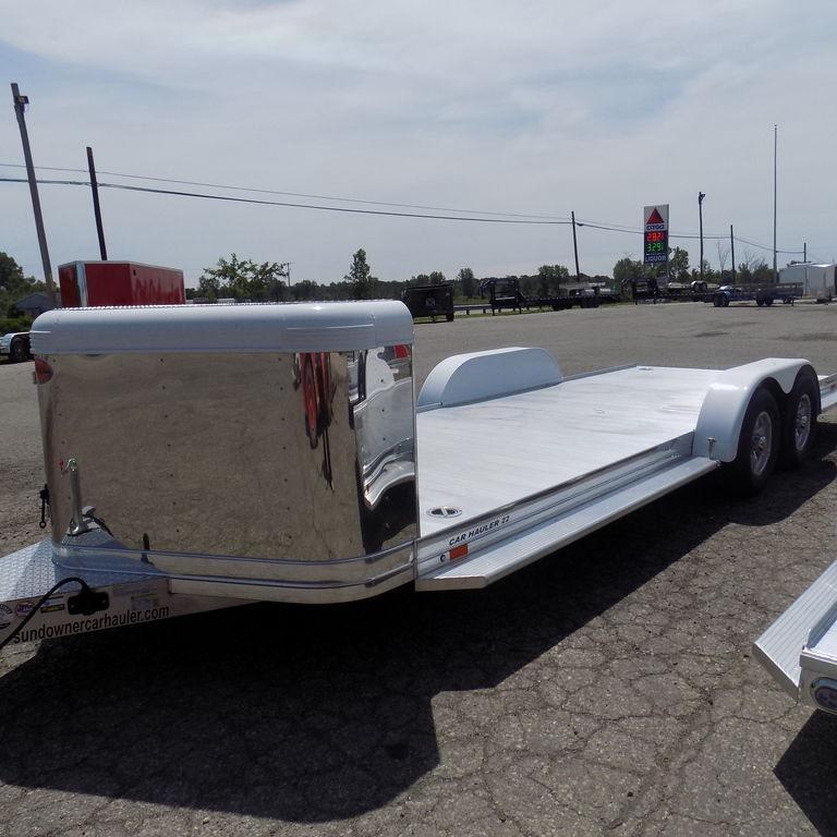 New Sundowner Trailers ULTRA 22' Aluminum Open Car Hauler New Sundowner Trailers ULTRA 22' Aluminum Open Car Hauler