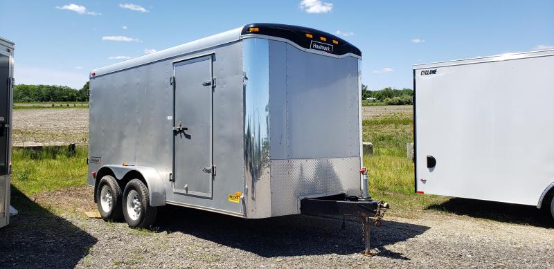 Used Haulmark 7' x 14' Enclosed Cargo Trailer With 5200# Axles Used Haulmark 7' x 14' Enclosed Cargo Trailer With 5200# Axles