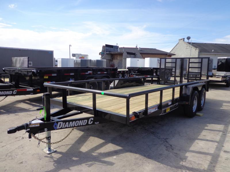 New Diamond C Trailers TUT82X18TA52 Utility Trailer New Diamond C Trailers TUT82X18TA52 Utility Trailer