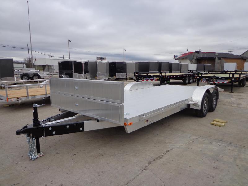 New Legend 7' x 20' Aluminum Open Car Hauler With Aluminum Deck New Legend 7' x 20' Aluminum Open Car Hauler With Aluminum Deck