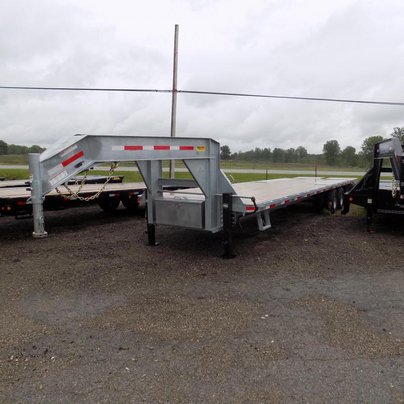 New Galvanized 102" x 34' Gooseneck Trailer - Corrosion Resistant New Galvanized 102" x 34' Gooseneck Trailer - Corrosion Resistant