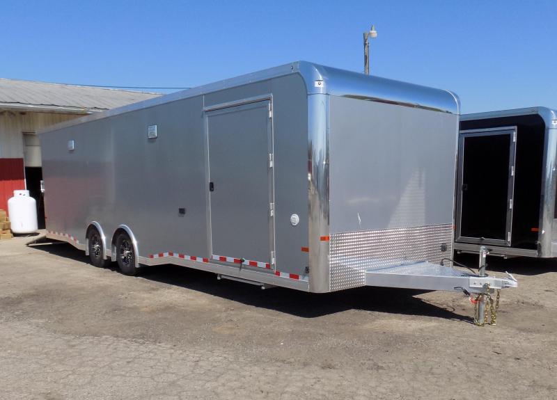 New Sundowner Trailers 8.5' x 28' Race Series Trailer With Premier Escape Door New Sundowner Trailers 8.5' x 28' Race Series Trailer With Premier Escape Door