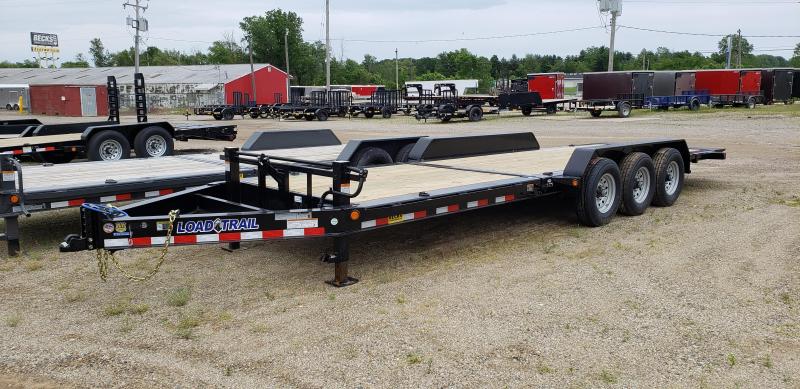 New Load Trail TH14 83" x 24' Tilt Deck Trailer - Triple Torsion Axle New Load Trail TH14 83" x 24' Tilt Deck Trailer - Triple Torsion Axle