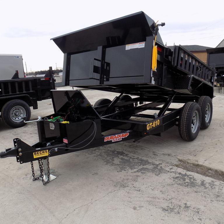New DuraDump 6' x 10' Contractor Dump Trailer New DuraDump 6' x 10' Contractor Dump Trailer