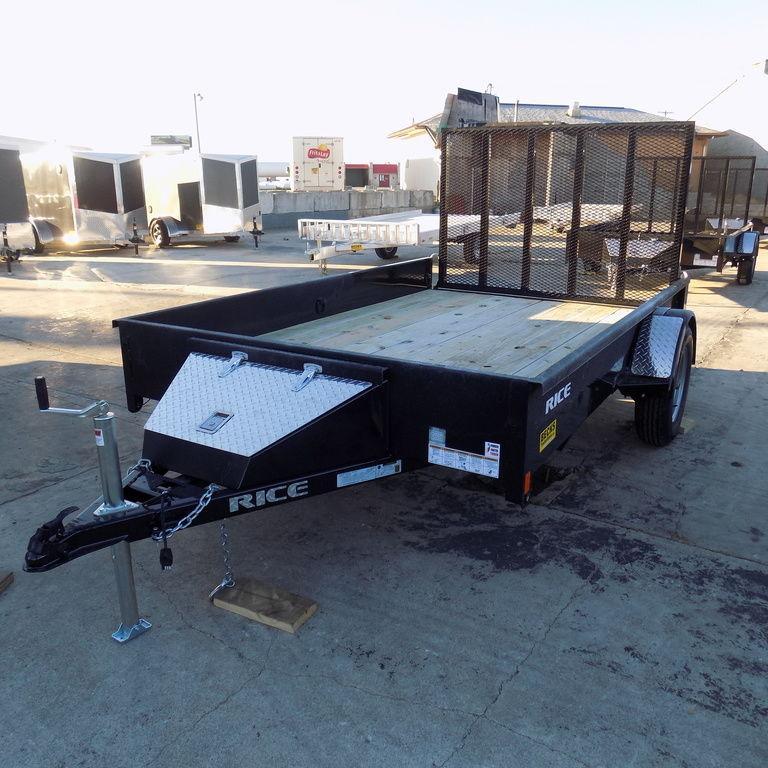New Rice Trailers Stealth 76" x 10' Utility Trailer for Sale New Rice Trailers Stealth 76" x 10' Utility Trailer for Sale