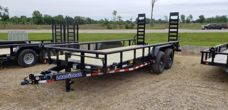 New Load Trail 83" x 18' Open Car Hauler With 7K Axles New Load Trail 83" x 18' Open Car Hauler With 7K Axles