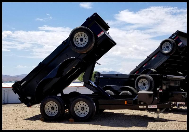 Innovative 60" x 10' Dump Trailer 9990 GVWR Innovative 60" x 10' Dump Trailer 9990 GVWR