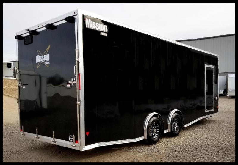 2018 Mission Mission 8.5 x 28 Aluminum Enclosed Car Hauler Enclosed Cargo Trailer 2018 Mission Mission 8.5 x 28 Aluminum Enclosed Car Hauler Enclosed Cargo Trailer