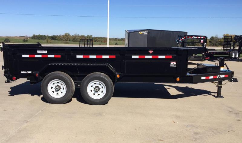 2019 PJ Trailers DL142 14 Lo-Pro Dump Trailer 2019 PJ Trailers DL142 14 Lo-Pro Dump Trailer