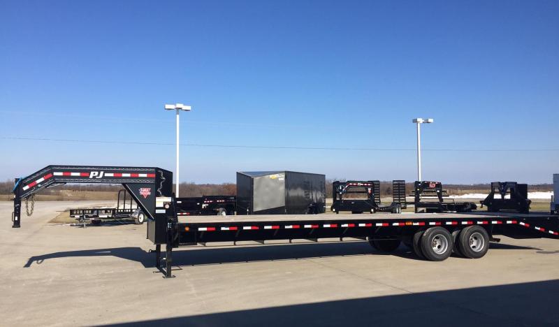 2019 PJ Trailers FD322 G-Neck 32' Flatbed Trailer 2019 PJ Trailers FD322 G-Neck 32' Flatbed Trailer