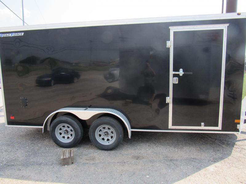 2019 Wells Cargo Road Force 7 X 16 V-Nose Enclosed Cargo Trailer w/ 6'6" Ceiling 2019 Wells Cargo Road Force 7 X 16 V-Nose Enclosed Cargo Trailer w/ 6'6" Ceiling