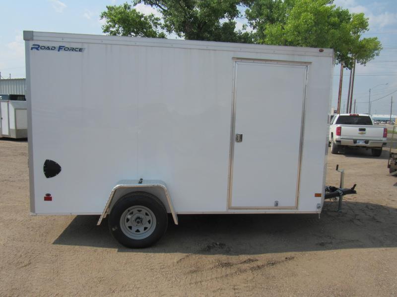 2019 Wells Cargo Road Force 6 X 12 V-Nose Enclosed Cargo Trailer w/ 6'6" Ceiling 2019 Wells Cargo Road Force 6 X 12 V-Nose Enclosed Cargo Trailer w/ 6'6" Ceiling