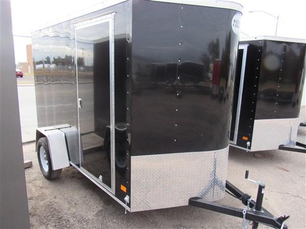 2019 Wells Cargo FastTrac 6 X 10 V-Nose Enclosed Cargo Trailer w/ 6'6" Ceiling 2019 Wells Cargo FastTrac 6 X 10 V-Nose Enclosed Cargo Trailer w/ 6'6" Ceiling