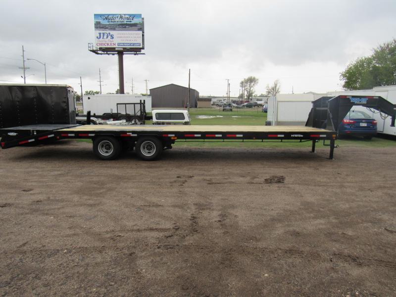 2019 Top Hat Trailers Gooseneck 24K 32'(27'+5') WithJUMBO Ramps Flatbed Trailer 2019 Top Hat Trailers Gooseneck 24K 32'(27'+5') WithJUMBO Ramps Flatbed Trailer