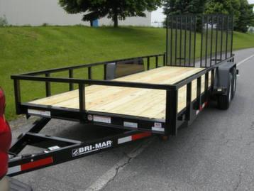 2018 Bri-Mar EH20-10LE-HDLS Equipment Trailer 2018 Bri-Mar EH20-10LE-HDLS Equipment Trailer