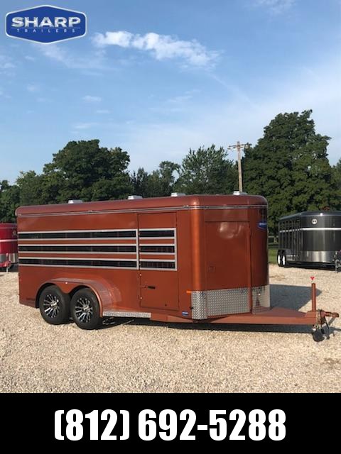 2018 Jackson Manufacturing Inc. 16 LP BP W/Pens Livestock Trailer 2018 Jackson Manufacturing Inc. 16 LP BP W/Pens Livestock Trailer