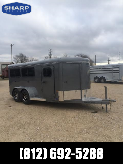 2017 Jackson Manufacturing Inc. 16FT LP BP W/Pens Livestock Trailer 2017 Jackson Manufacturing Inc. 16FT LP BP W/Pens Livestock Trailer