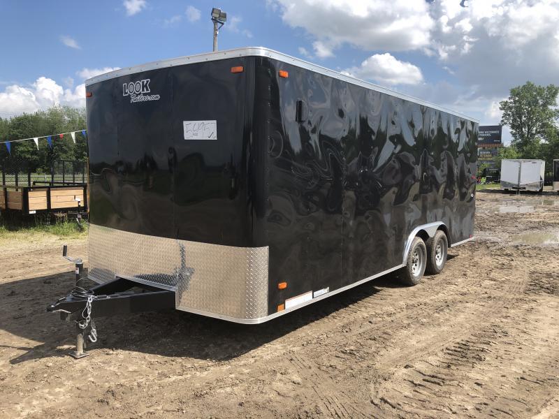 Look Trailers 8.5X18 7K Car / Racing Trailer Black Look Trailers 8.5X18 7K Car / Racing Trailer Black