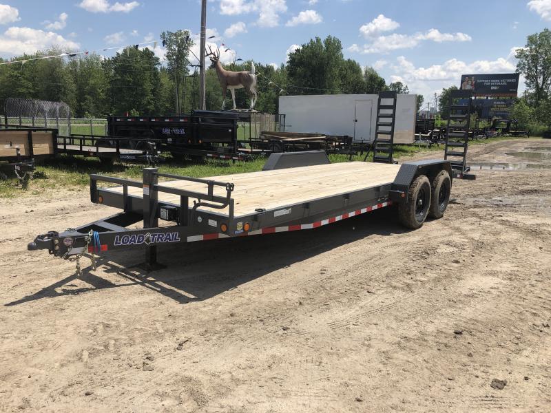Load Trail 83 x 22 14k Equipment Trailer Gray Load Trail 83 x 22 14k Equipment Trailer Gray