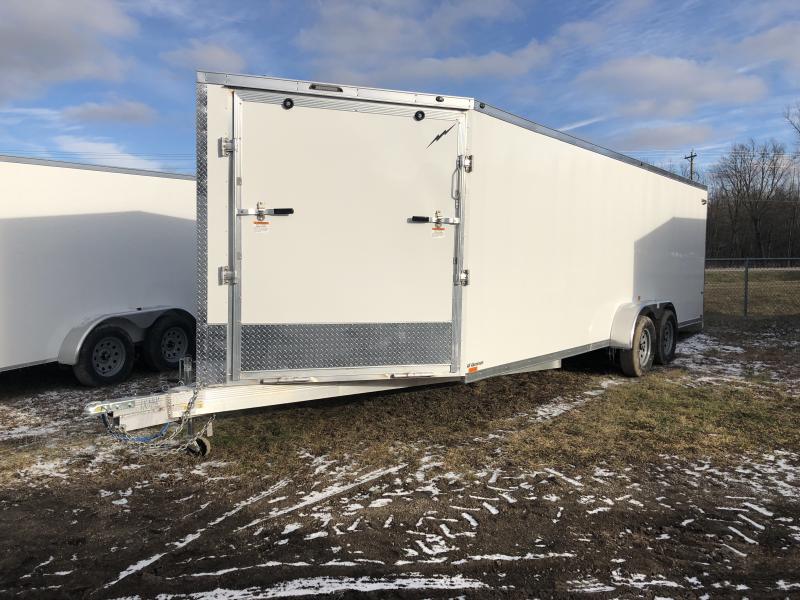 NEW 7X27 4 PLACE ENCLOSED SNOWMOBILE TRAILER NEW 7X27 4 PLACE ENCLOSED SNOWMOBILE TRAILER