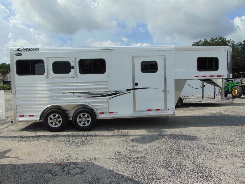 2019 Cimarron Trailers 3H-GN Horse Trailer 2019 Cimarron Trailers 3H-GN Horse Trailer