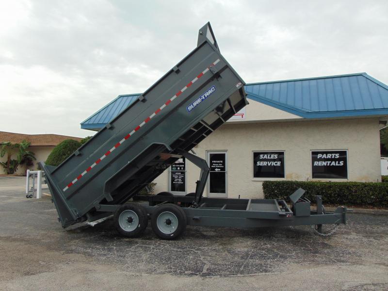 2019 Sure-Trac 82X16 16K-4ft Sides- Scissor Hoist Dump Trailer 2019 Sure-Trac 82X16 16K-4ft Sides- Scissor Hoist Dump Trailer