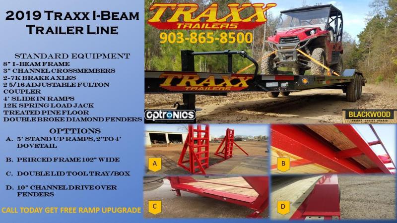 2019 Traxx Trailers Heavy Duty Equipment Hauler Gooseneck 2019 Traxx Trailers Heavy Duty Equipment Hauler Gooseneck