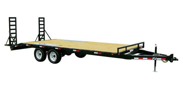2019 PJ Trailers Medium Duty Deckover 6 in. Channel (L6) Flatbed Trailer 2019 PJ Trailers Medium Duty Deckover 6 in. Channel (L6) Flatbed Trailer
