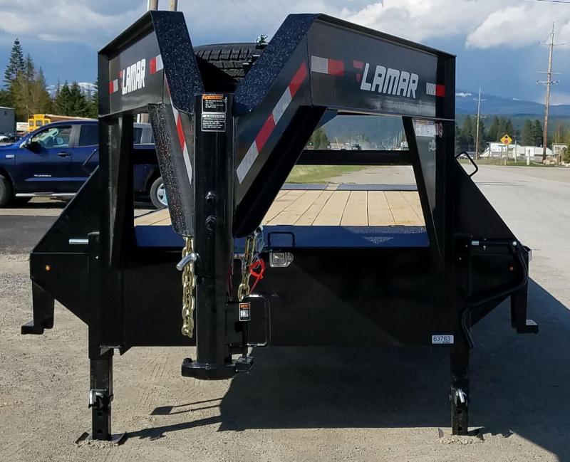 2018 Lamar Trailers FS023037 Flatbed Trailer Gooseneck 2018 Lamar Trailers FS023037 Flatbed Trailer Gooseneck